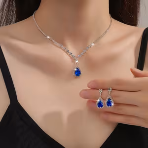 Rhinestone Jewelry Set
