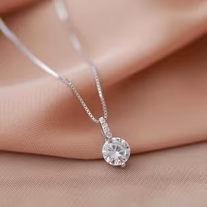 Geometric Round Pendant