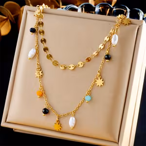 Multi Layer Stainless Steel Necklace