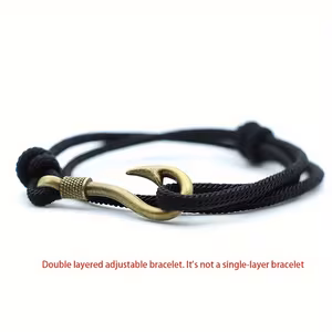 Fish Hook Anchor Bracelet