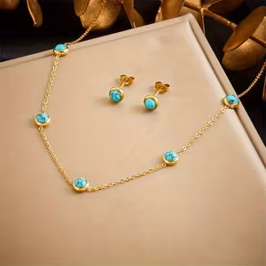 Turquoise Accessories Set