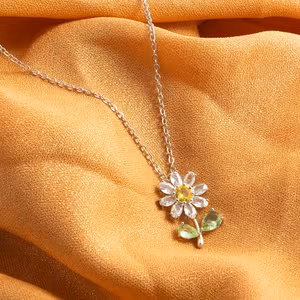 Sunflower Flower Pendant